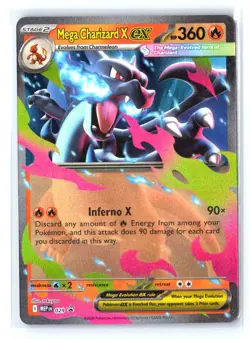 POKEMON MEGA CHARIZARD X EX - 029 029 ME: MEGA EVOLUTION PROMO NM/M - Image 1