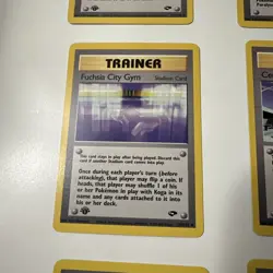 Pokemon Gym Heroes/Challenge 2000 Stadium Card Trainer lot 12 (6 1st ed) NM / LP - Image 3