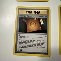 Pokemon Gym Heroes/Challenge 2000 Stadium Card Trainer lot 12 (6 1st ed) NM / LP - Image 4