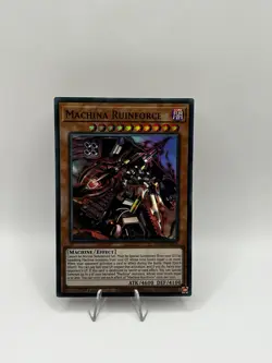 Yugioh Machina Ruinforce MP22-EN203 Ultra Rare 1st Edition NM - Image 1