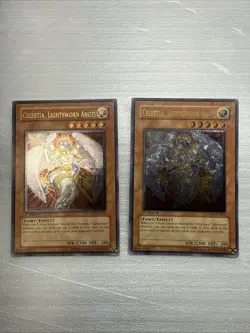 YuGiOh! Celestia Lightsworn Angel Ultimate 1st LODT NM/LP 2 Copies X2 - Image 1