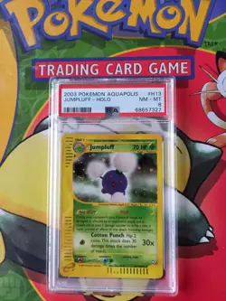 Jumpluff H13/H32 Holo Rare PSA 8 NM-MT Aquapolis Pokemon Card - Image 1
