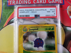 Jumpluff H13/H32 Holo Rare PSA 8 NM-MT Aquapolis Pokemon Card - Image 3