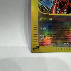 Pokemon Scizor 032/147 Aquapolis Reverse Holo Rare Stage 1 80 HP English TCG - Image 5