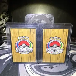 Pokemon Tropical Beach Trainer Stadium Lot of 2 World Championships 2013 Promo - Image 2