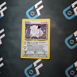 Clefairy 005/102 Base Set Holo Rare Pokemon TCG - Image 1