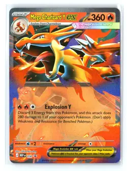 POKEMON MEGA CHARIZARD Y EX - 030 030 ME: MEGA EVOLUTION PROMO NM/M - Image 1
