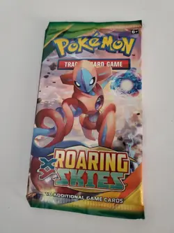Pokemon TCG XY Roaring Skies Booster Pack- 10 Trading Cards 2015 820650805004 - Image 1