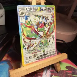 Flygon ex 222/191 Surging Sparks Full Art Ultra Rare Holo Pokemon TCG MINT - Image 2