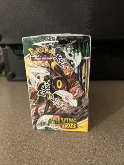 Pokemon TCG Sword & Shield Evolving Skies Booster Box SEALED w/plastic Case - Image 2