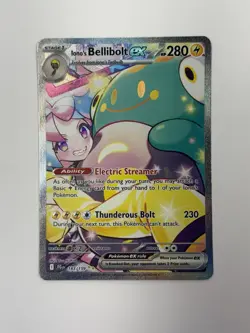 Pokemon TCG Iono’s Bellibolt Ex 279/217 Special Illustration Rare Ascended Mint - Image 1