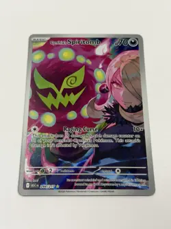 Pokemon TCG Cynthias Spiritbomb 244/217 Illustration Rare Ascended Heroes Mint - Image 4
