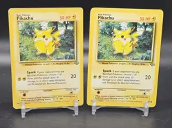 (2) Pokemon Pikachu 60/64 Jungle Regular Unlimited - Image 1