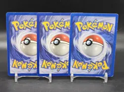 (3) Pokemon Meowth Jungle Unlimited 56/64 Regular English 1999 WotC - Image 2