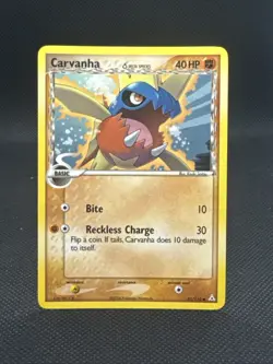Carvanha (Delta Species) 61/110 Holon Phantoms Pokemon TCG NM - Image 1