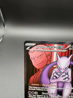 Team Rockets MewTwo ex 213/182 Full Art Destined Rivals Pokemon TCG. Pk000950 - Image 2