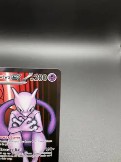 Team Rockets MewTwo ex 213/182 Full Art Destined Rivals Pokemon TCG. Pk000950 - Image 3