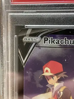2022 Pokemon SWSH Lost Origin #TG16 FA/ Pikachu V PSA 9 MINT - Image 2