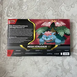 FACTORY SEALED Mega Venusaur ex Premium Collection Pokemon New - Image 2