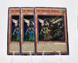 3x TRI-BRIGADE NERVAL OP16-EN009 (SUPER RARE) 1ST ED - NM - Yu-Gi-Oh! - Image 2