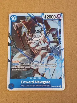 Edward.Newgate One Piece Carrying On His Will #OP13-042 Secret Rare - Image 1