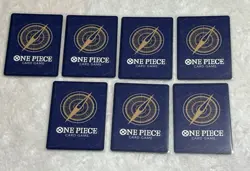 One Piece TCG English Op15 SR Lot Of 7 Zoro Borsalino, Brook , Wyper , Krieg - Image 2