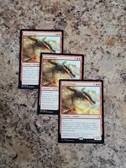 GLORYBRINGER X3 Amonkhet AKH Magic MTG MINT CARD 3x Dragons - Image 2