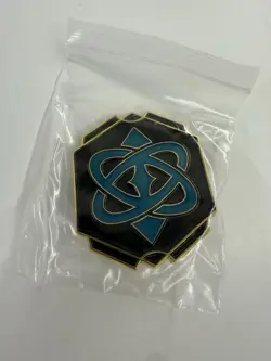 Disney Lorcana Winterspell Sapphire Ink Symbol League Promo Pin💙 - Image 1