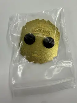 Disney Lorcana Winterspell Sapphire Ink Symbol League Promo Pin💙 - Image 2