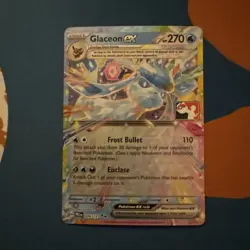 Glaceon ex - Double Rare Prize Pack Series Cards 026/131 NM - Image 1
