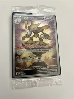 (5) Alakazam 009 Me: Mega Evolution Holo SEALED PROMOS Full Art Pokemon Cards - Image 4