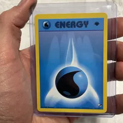 Pokemon Gym Heroes Card 132/132 Water Energy NM Near Mint Pokemon 1st Edition - Image 1