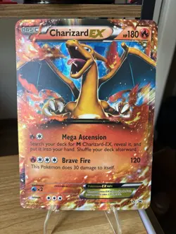 Pokemon TCG Charizard EX XY17 Jumbo Promo Card - Image 1
