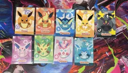 Pokemon Let's Go, Eevee! Japanese Holo 9-Card Lot Eevee + Eeveelutions - Image 1