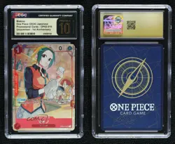 2022 One Piece Card Game: Promos Japanese Makino #OP02-015 CGC 10 Pristine - Image 3