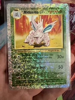 Nidorino 56/110 Legendary Collection 2002 Reverse Holo Pokemon Card LP💎💎💎 - Image 1