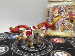 Bakugan Baku tech Pyrus Jigen Dragaon MG & Card Super Rare Japan Import - Image 1