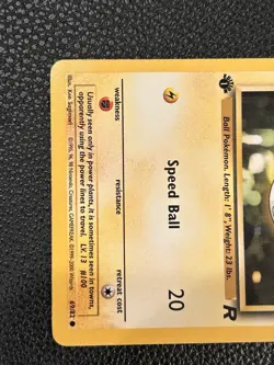 Pokemon Card 1st Edition Voltorb Team Rocket 2000 Vintage Wotc - Image 3