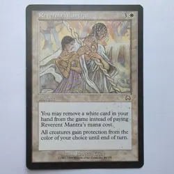 MTG Reverent Mantra (MMQ) Mercadian Masques Regular Rare 44/350 - Image 1