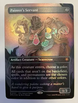 MTG Magic Lorwyn SPG Special Guest Regular English Foil Painter's Servant NM - Image 1