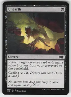 Unearth C Double Masters 2022 96 MTG - Image 1