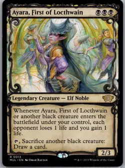 Ayara, First of Locthwain R March of the Machine: Multiverse Legends 13 NM Norma - Image 1