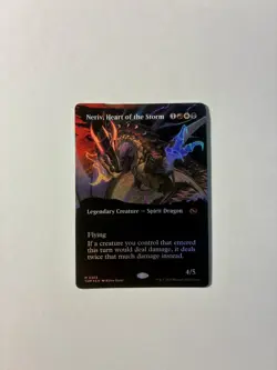 Neriv, Heart Of The Storm Borderless Foil Tarkir Dragonstorm MTG NM - Image 1