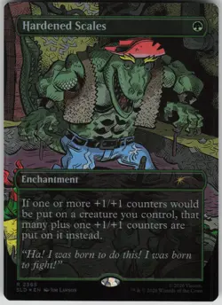 MTG Hardened Scales Foil NM Secret Lair Drop Series Magic 2365 - Image 1