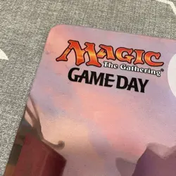 Magic the Gathering MTG Game Day Champion Aether Revolt Ajani Playmat Used RARE - Image 3