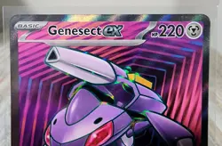 Genesect ex 161/086 Ultra Rare Black Bolt Pokemon Holo Near Mint - Image 2