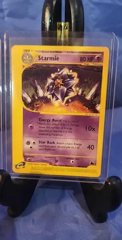 RARE 2003 Pokemon - Skyridge -- Starmie 30/144 Pokemon Ecard (LP) - Image 1