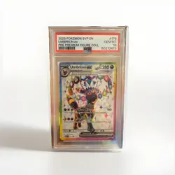 2025 Pokemon SVP EN-SV Black Star Promo Umbreon EX #176 Pre Premium PSA 10 - Image 1