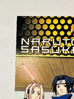 Sasuke Sakura Kakashi Naruto Card 2002 No. 4 Very Rare From Japan ENSKY F/S - Image 2