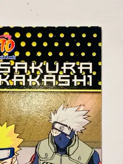 Sasuke Sakura Kakashi Naruto Card 2002 No. 4 Very Rare From Japan ENSKY F/S - Image 3
